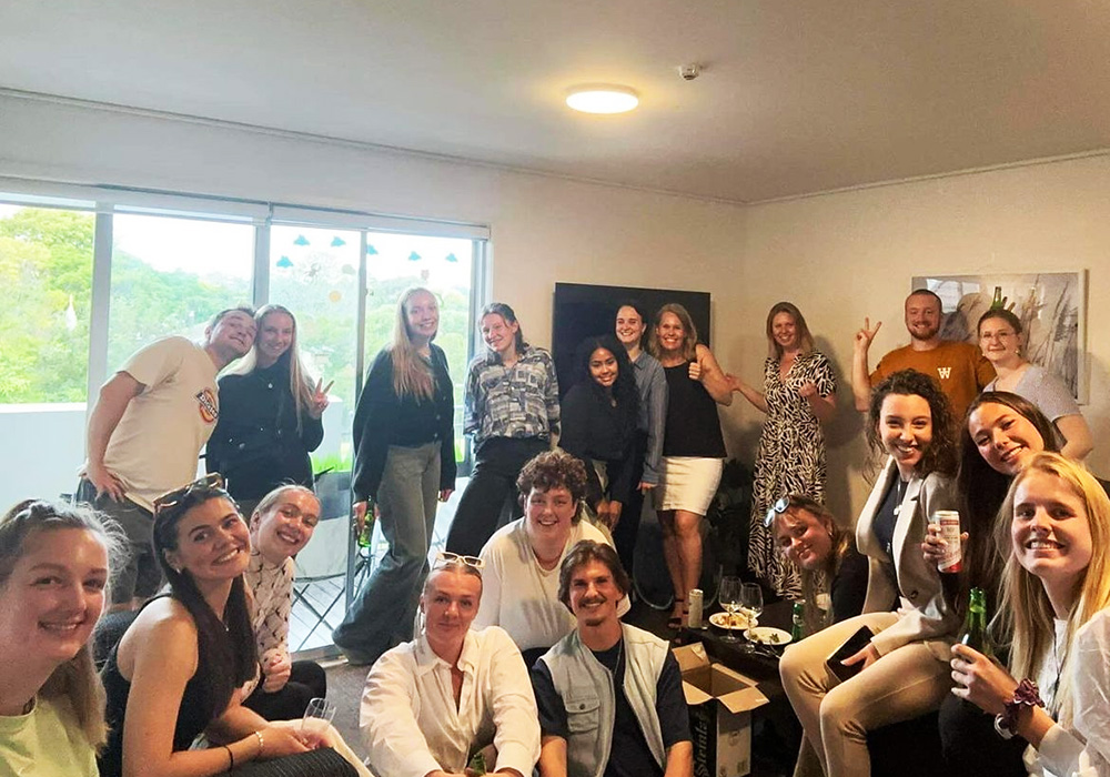 White Cloud Interns enjoying down time